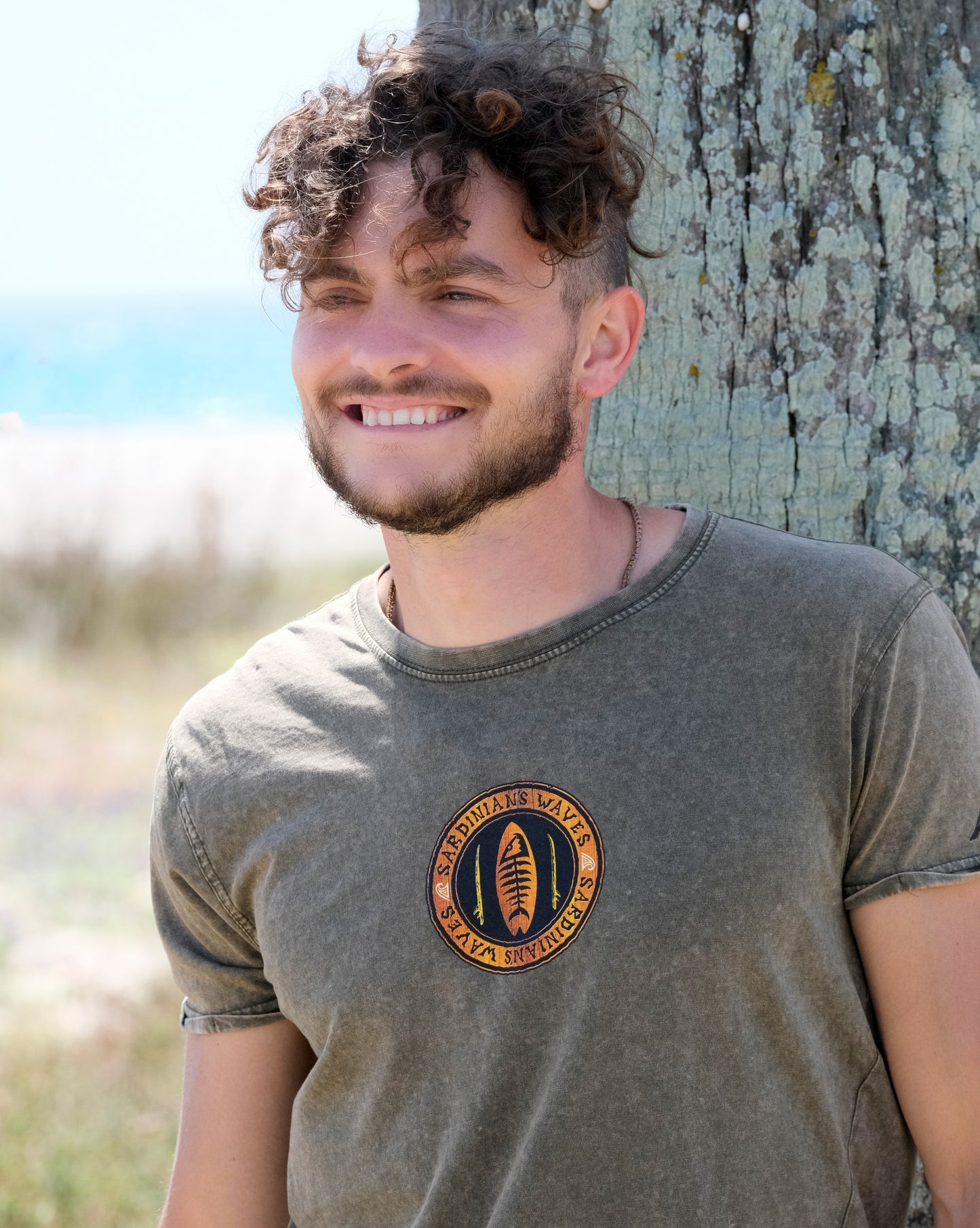 Liska green short sleeve t-shirt