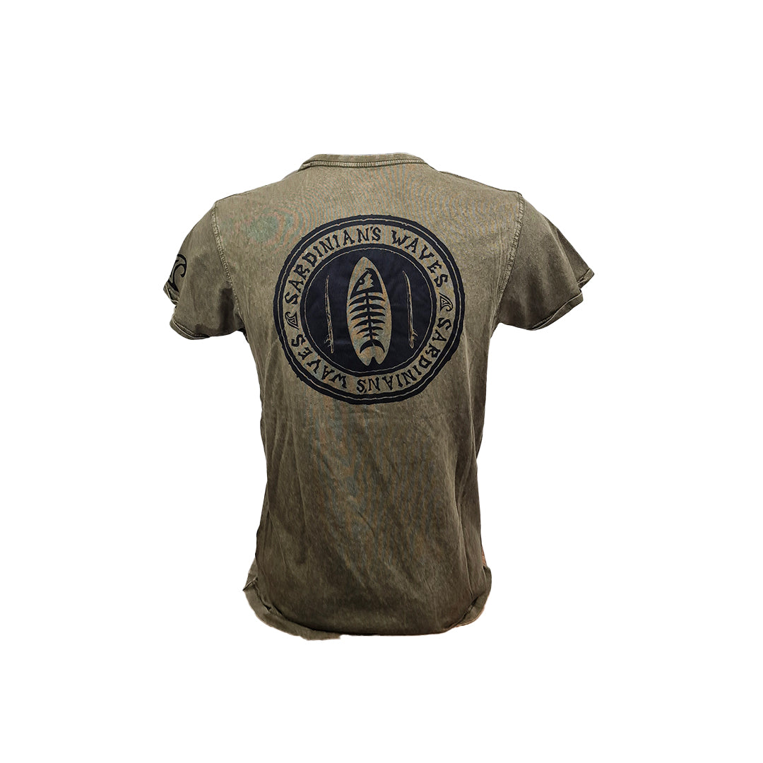 Liska green short sleeve t-shirt