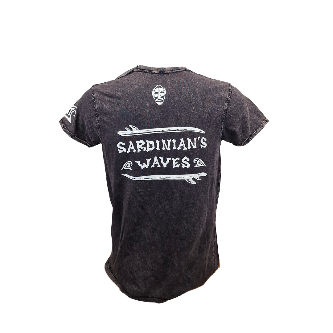 T-shirt à manches courtes gris Traditional Surf