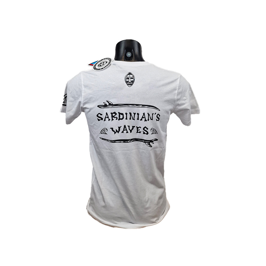 Traditional Surf white short sleeve t-shirt