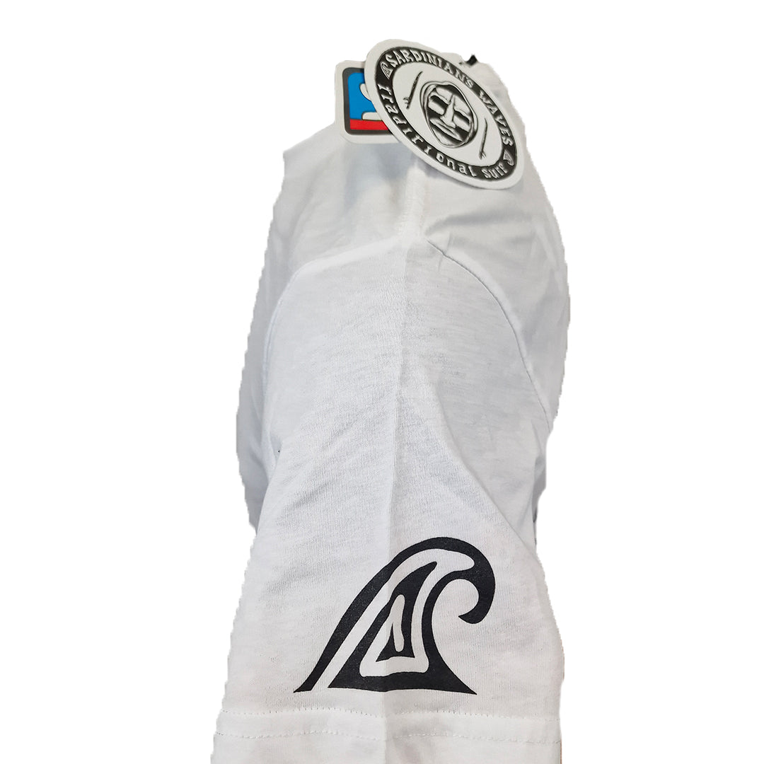 Traditional Surf white short sleeve t-shirt