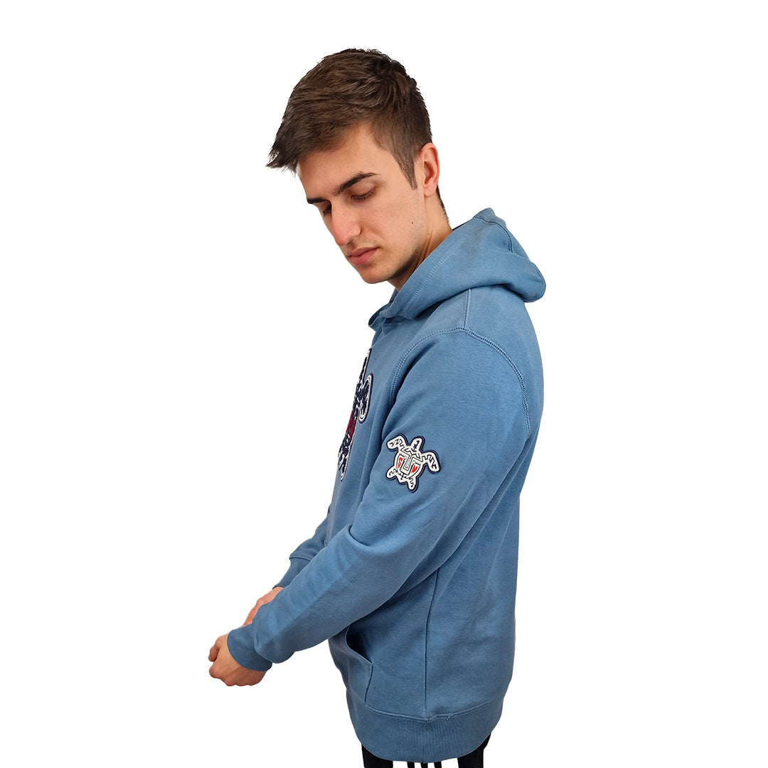 Felpa turtle blue
